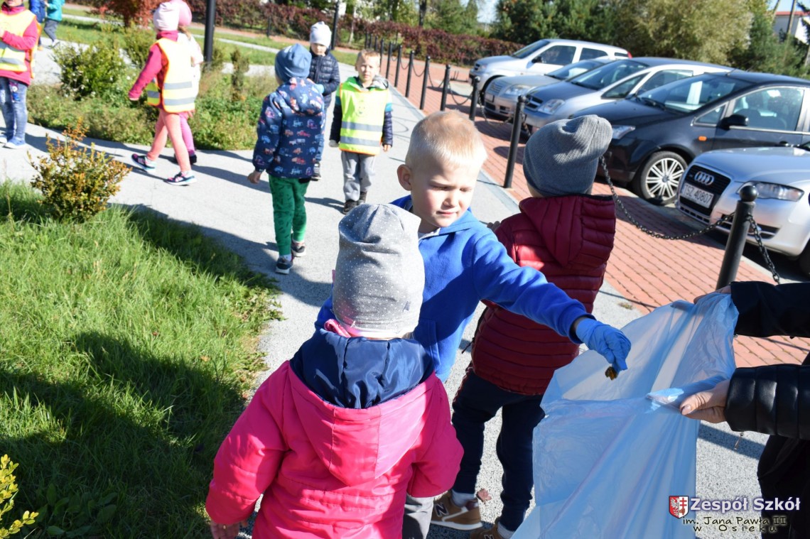 Akcja Sprzątanie Świata 2018 w  Publicznym Przedszkolu