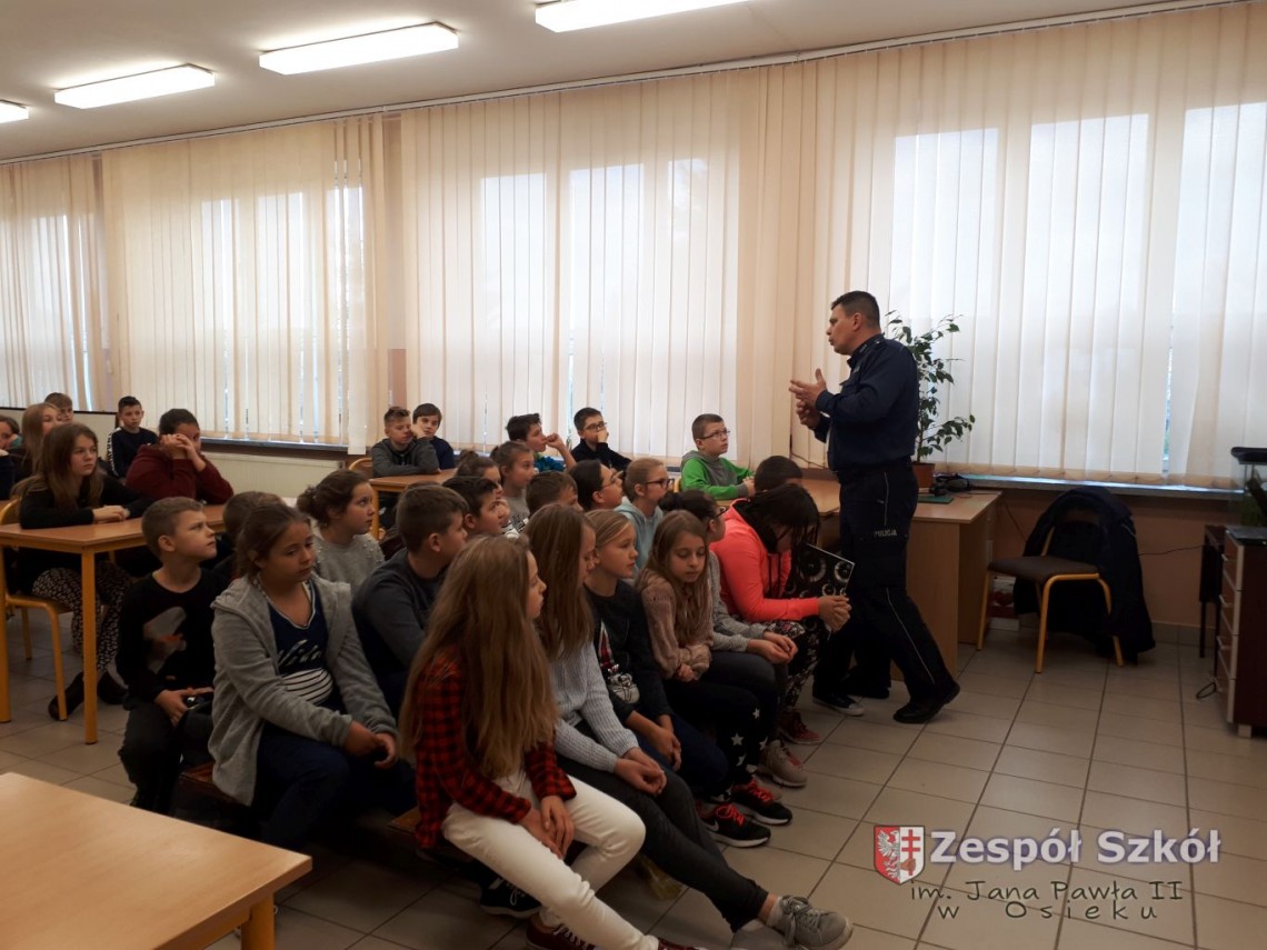Spotkanie z policjantem w PSP - 