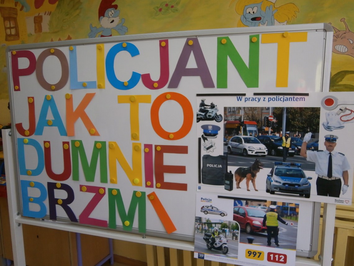 Policjant -  jak to dumnie brzmi