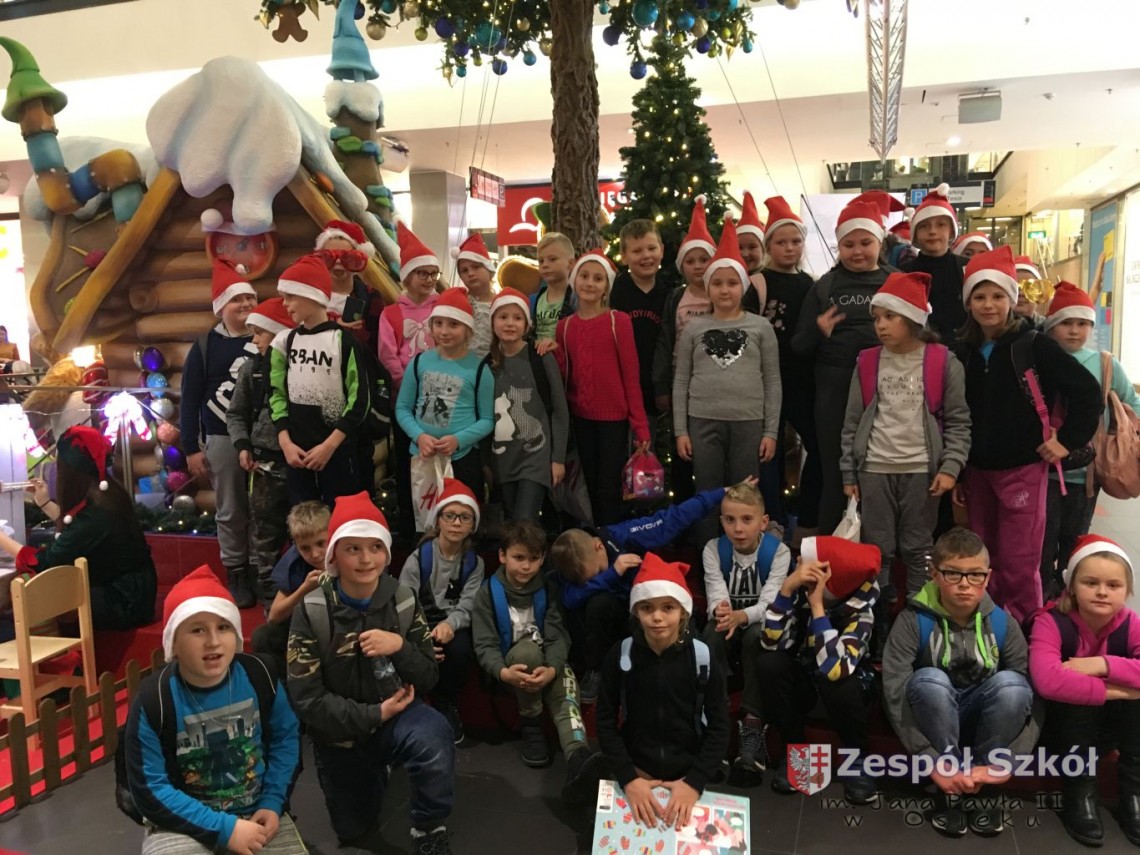 Mikołajkowa wycieczka czwartoklasistów