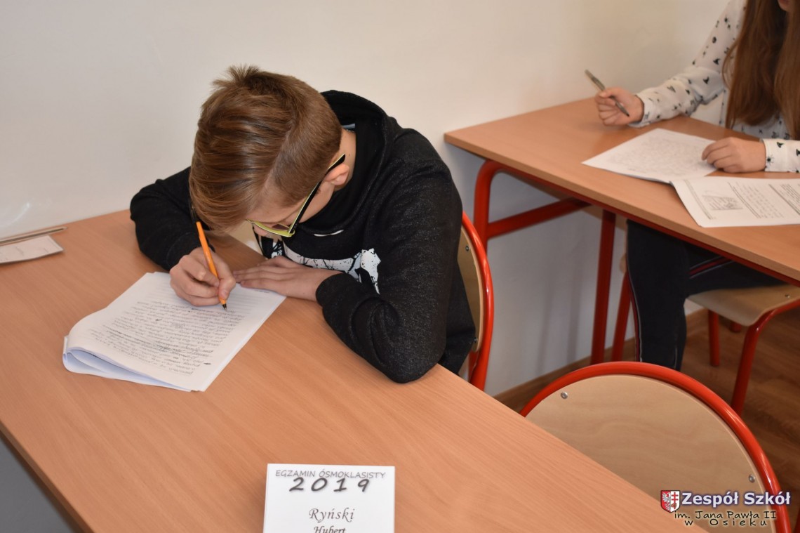 Drugi próbny sprawdzian ósmoklasisty