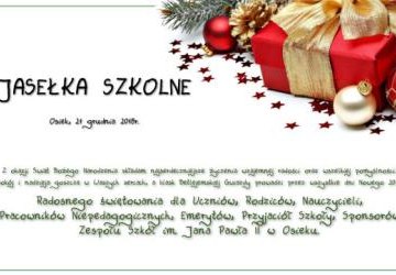 Jasełka szkolne - WIDEO
