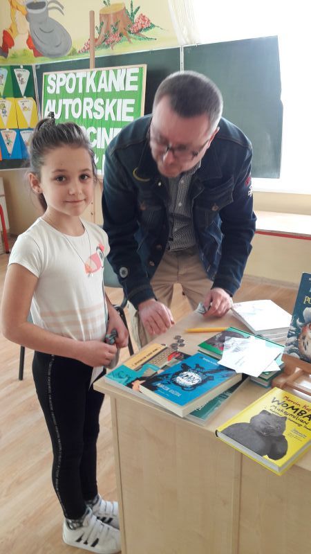 Spotkanie autorskie z Panem Marcinem Koziołem
