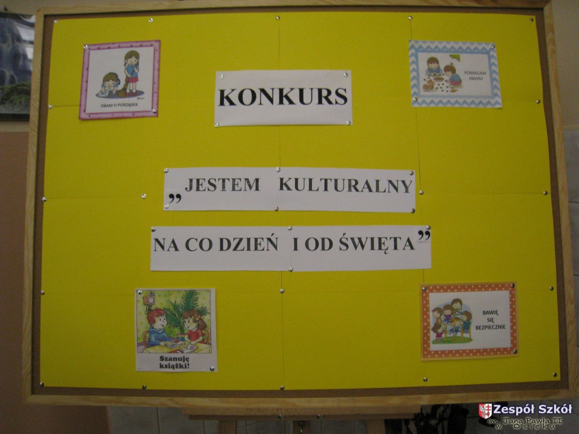 Jestem kulturalny na co dzień i od święta