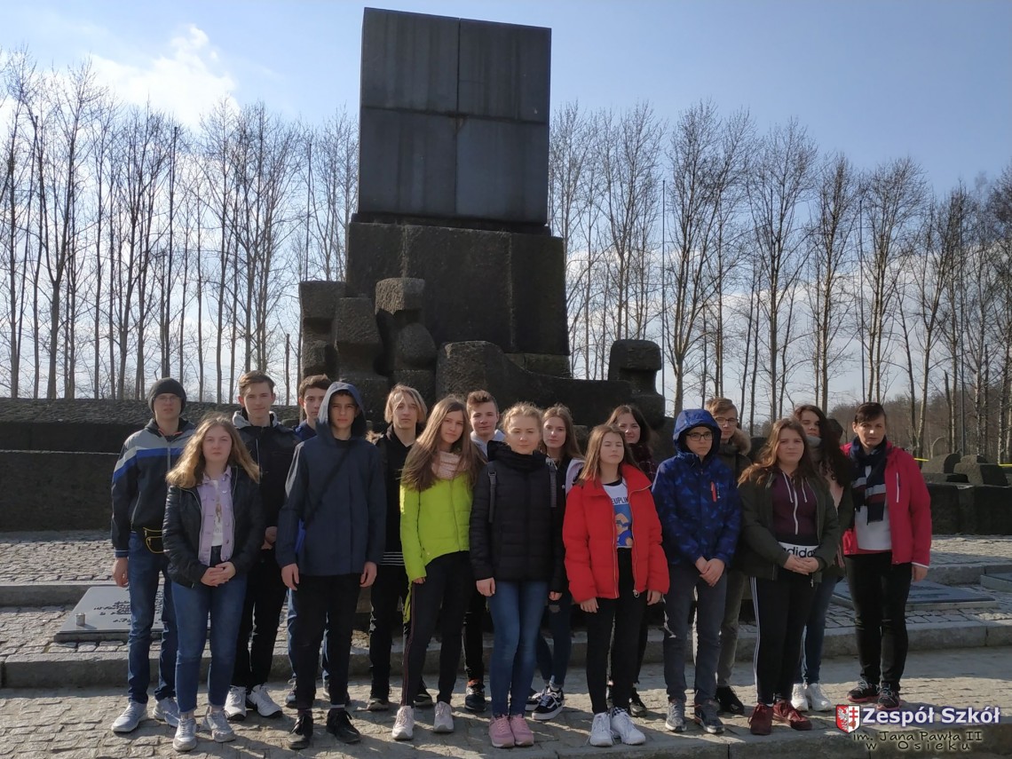 Klasa VII i VIII W Miejscu Pamięci i Muzeum Auschwitz-Birkenau