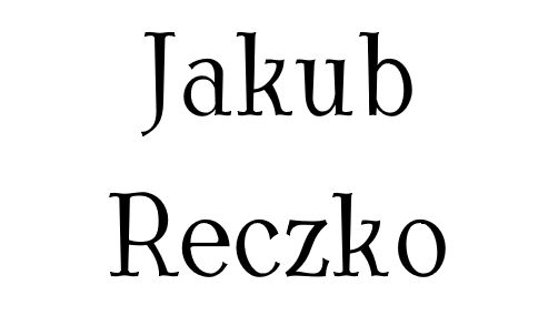 Jakub Reczko - wystawa prac