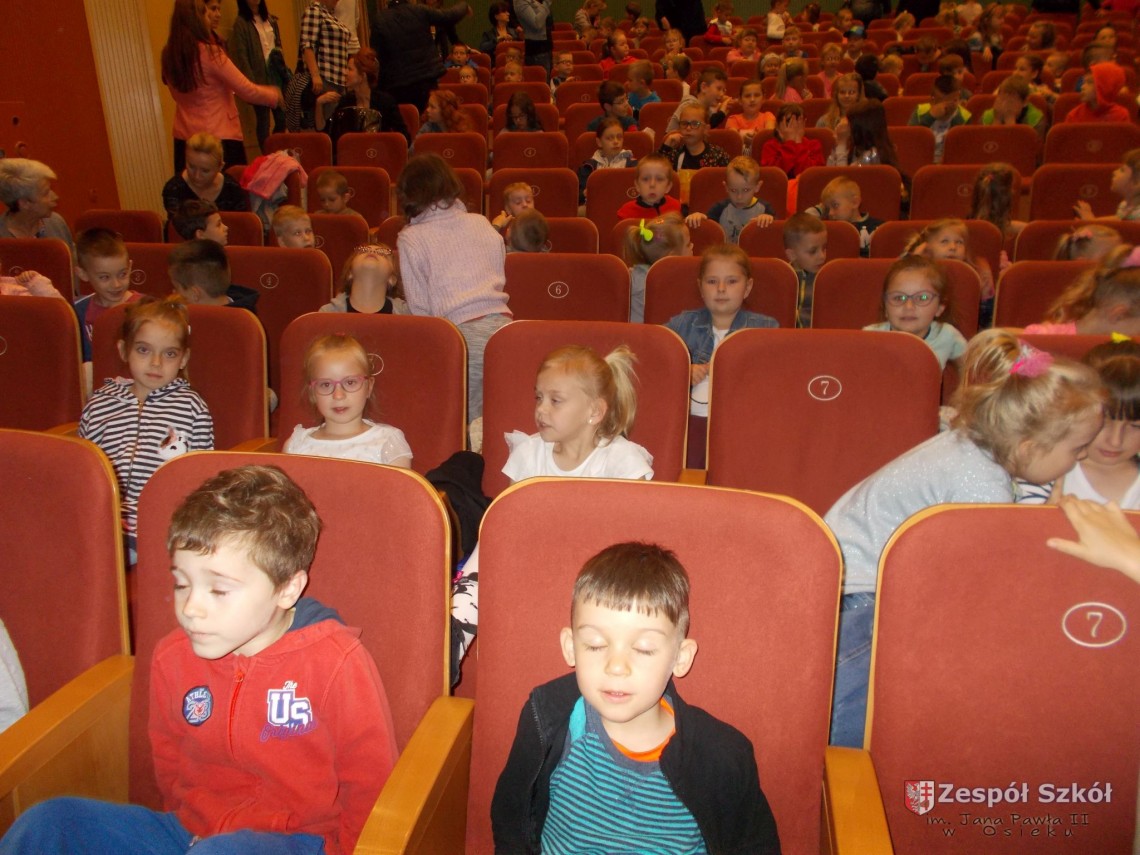 Wycieczka przedszkolaków do kina