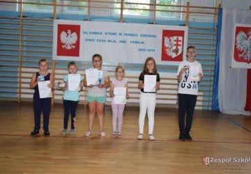 Rozdanie nagród w PSP