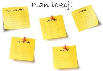 Plany lekcji na nowy rok szkolny