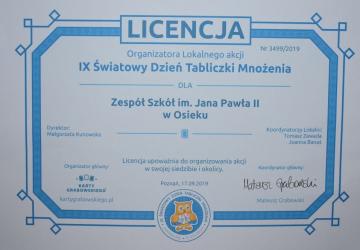 IX Światowy Dzień Tabliczki Mnożenia