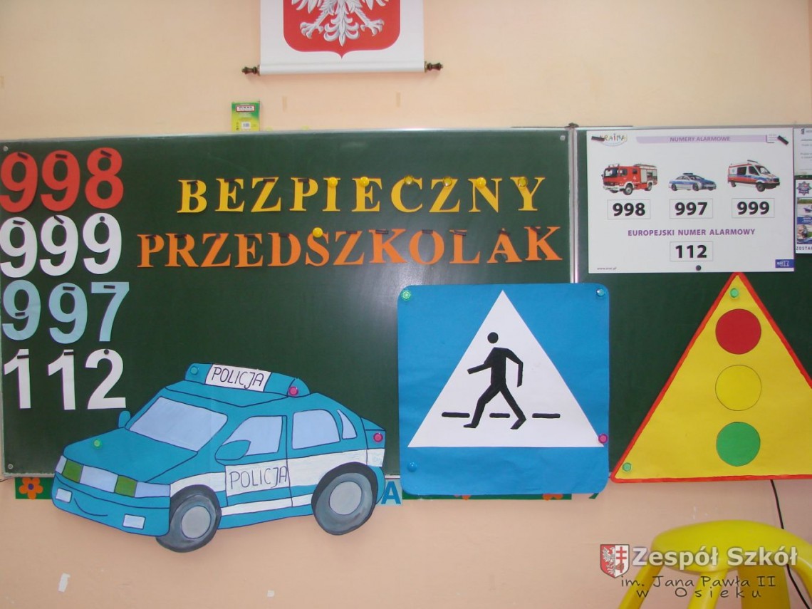 Spotkanie z policjantem ,,Bezpieczny przedszkolak”