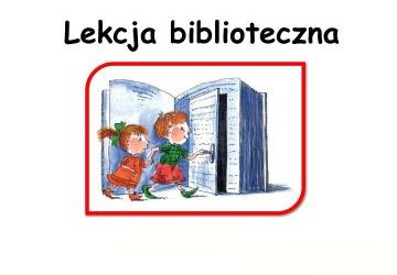 Lekcja biblioteczna w klasie IIIb