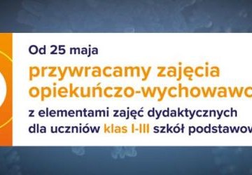 Kalendarz zmian w szkołach i placówkach do wakacji