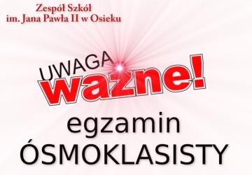 Egzamin ÓSMOKLASISTY