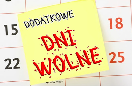 Dni wolne w roku szkolnym 2020/21