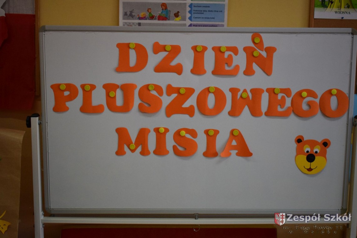 Dzień Pluszowego Misia w przedszkolu