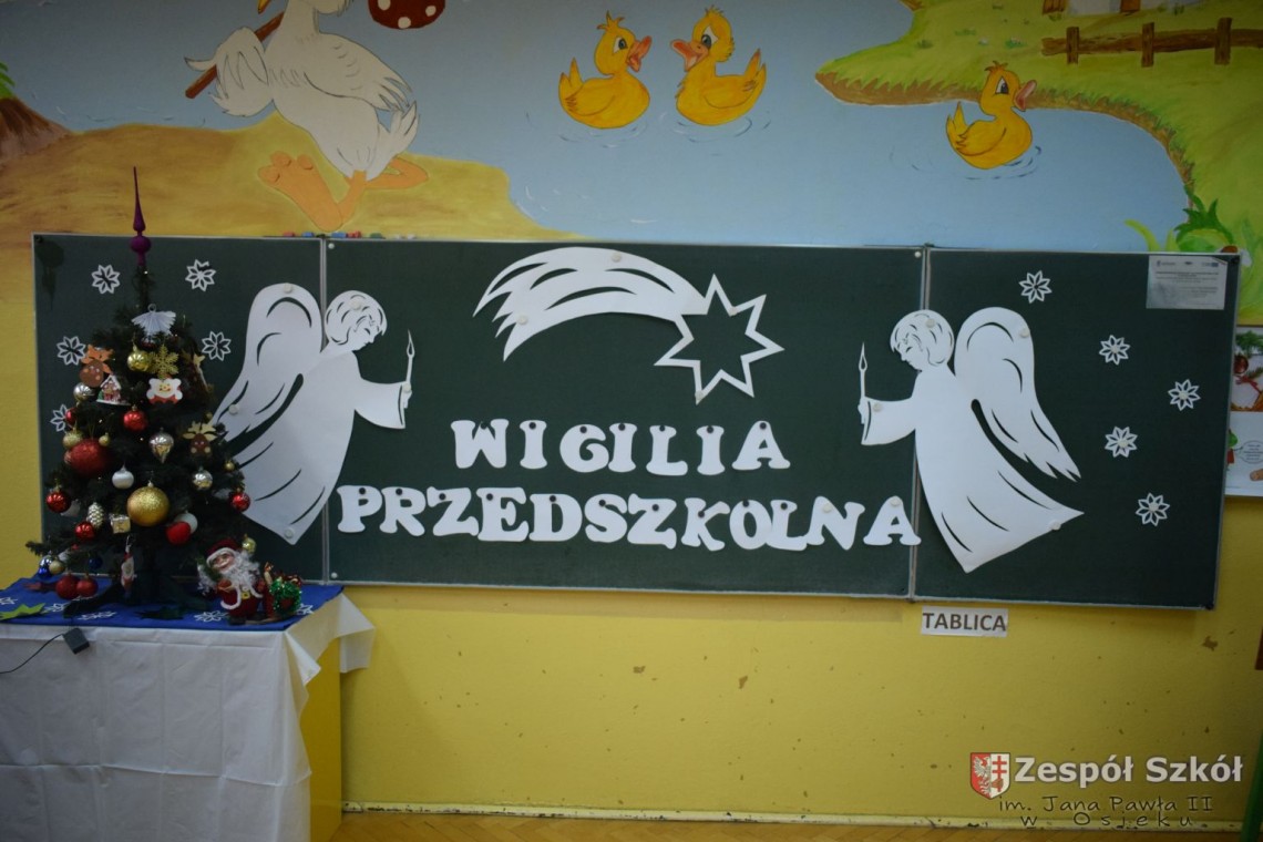 Wigilia w przedszkolu