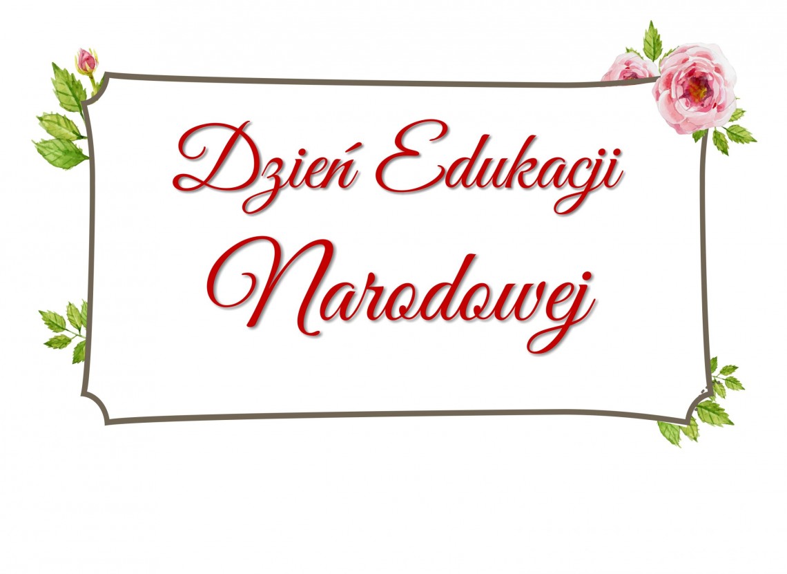 Uroczysty apel z okazji Dnia Edukacji Narodowej