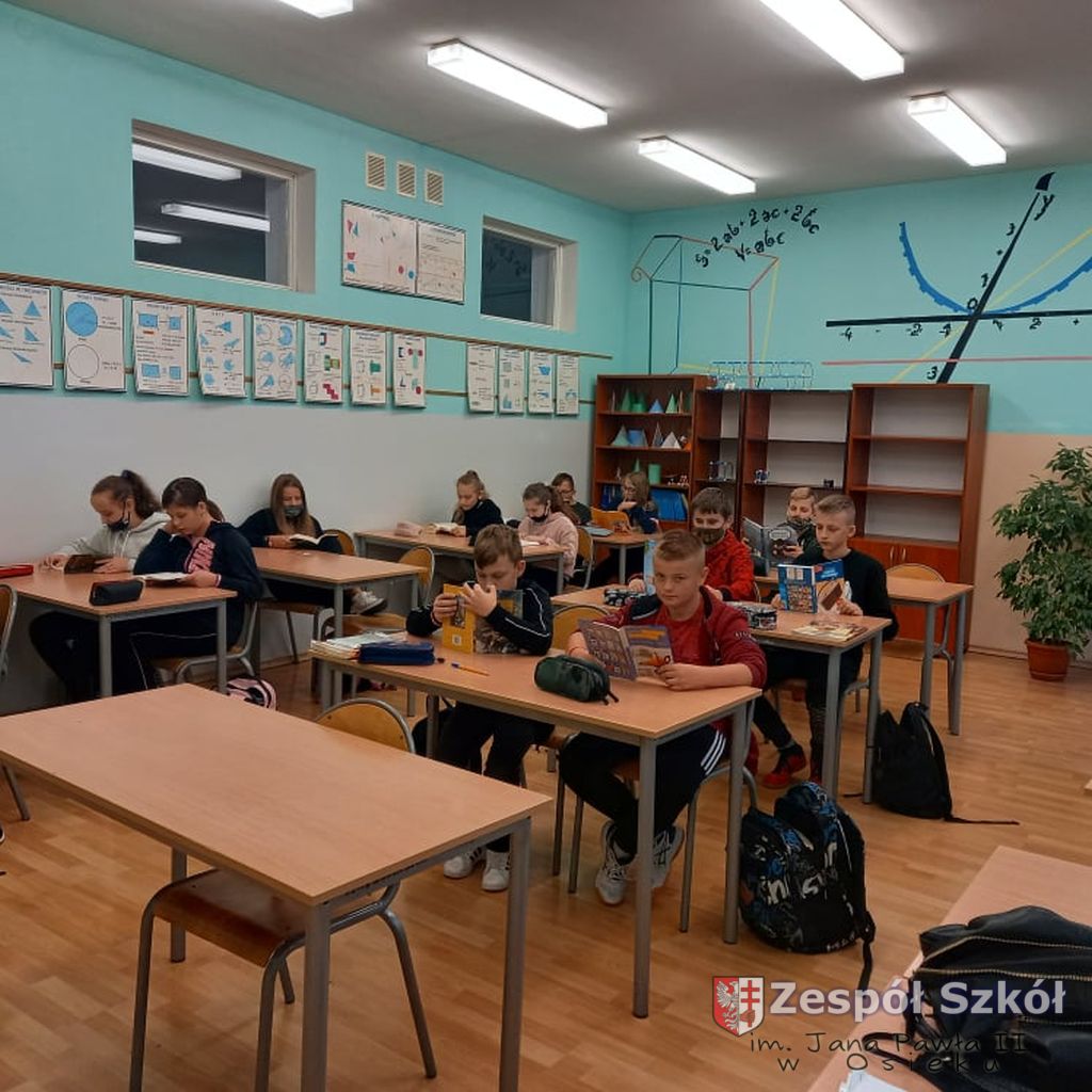 Przerwa na czytanie w klasach IV-VIII