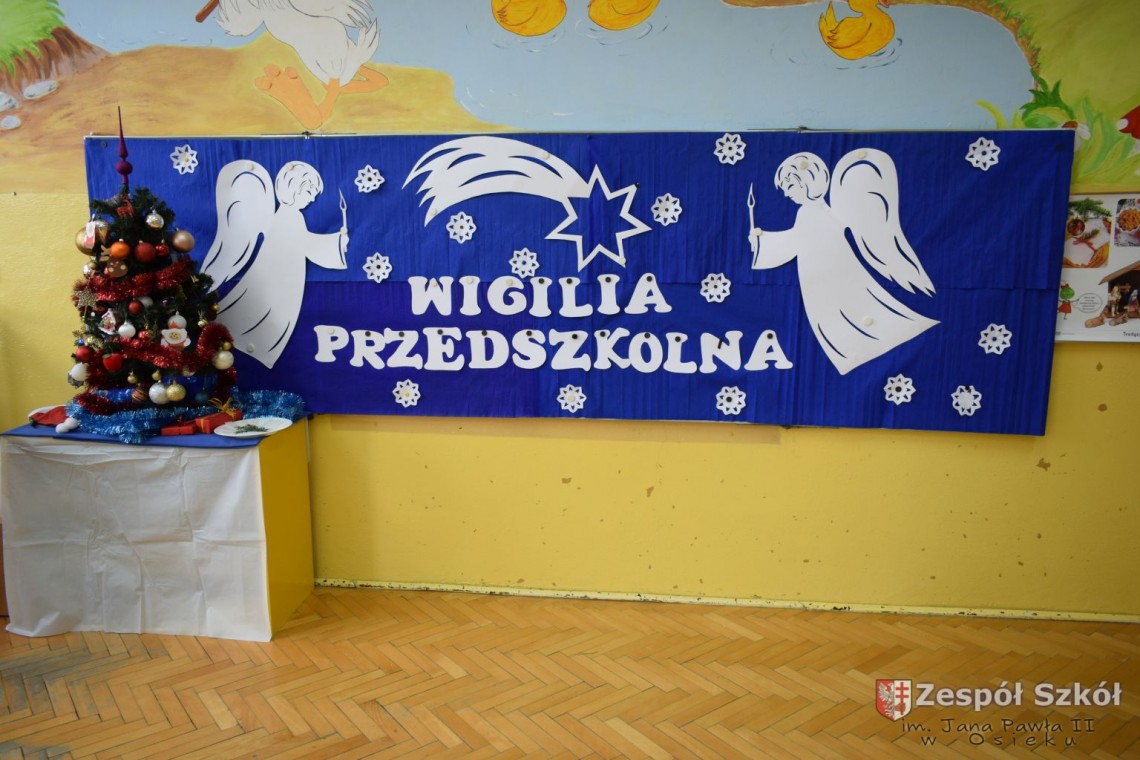 Wigilia u przedszkolaków