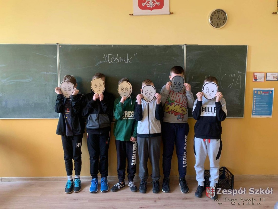 Zajęcia w klasie IV  na temat „Jak sobie radzić ze złością?”