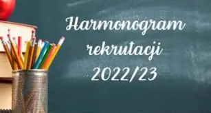 HARMONOGRAM rekrutacji do klas I szkół ponadpodstawowych