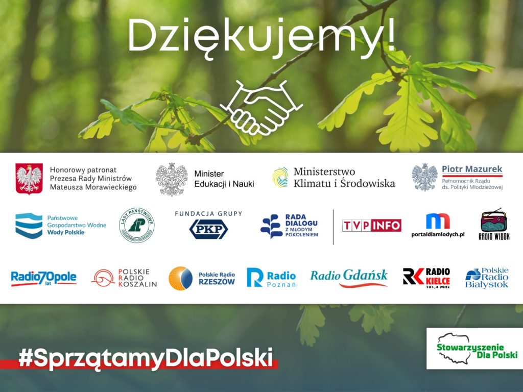 #SprzątamyDlaPolski - certyfikat