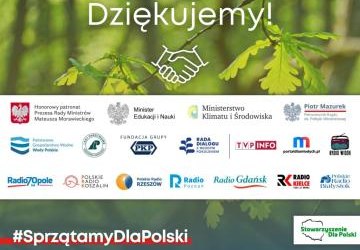 #SprzątamyDlaPolski - certyfikat