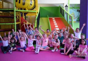 Sześciolatki  w Yupi Parku  w Tarnobrzegu