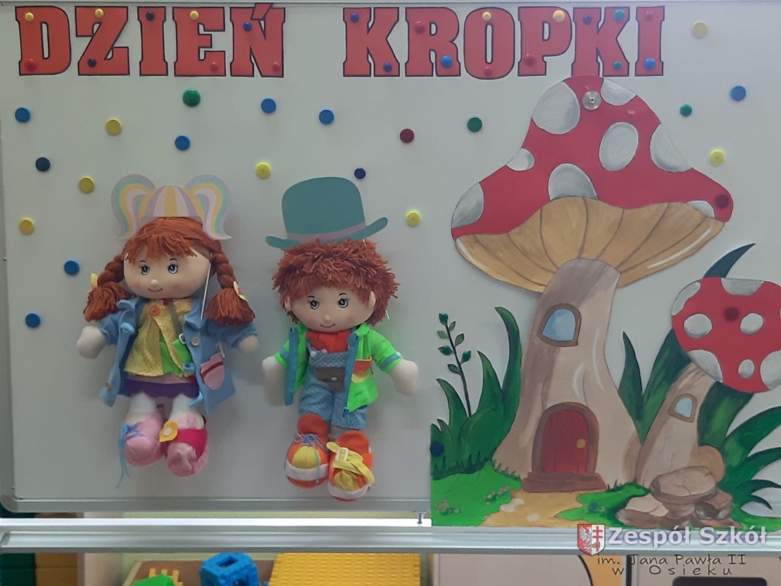 Dzień Kropki w pięciolatkach