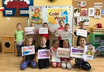 #CodeWeek w grupie 4 latków