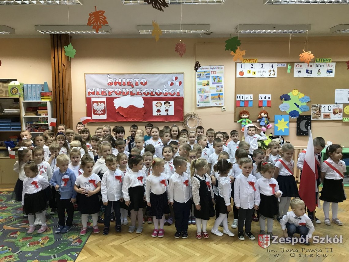 Święto Niepodległości w przedszkolu