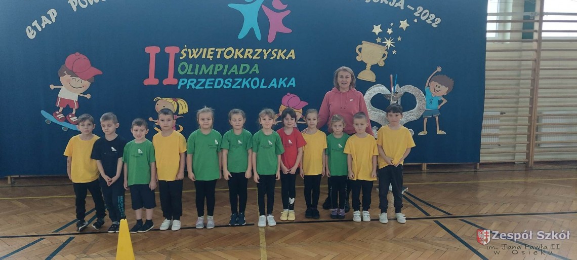 II Świętokrzyska Olimpiada Przedszkolaka – etap powiatowy