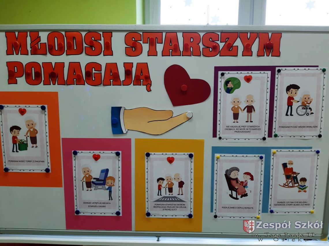 Młodsi starszym pomagają