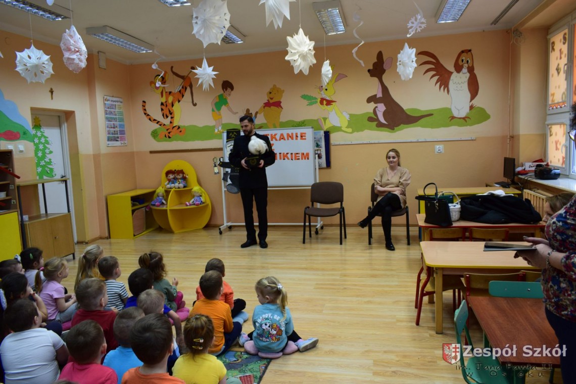 Spotkanie z Górnikiem w Przedszkolu