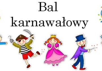 Bal karnawałowy klas I-III