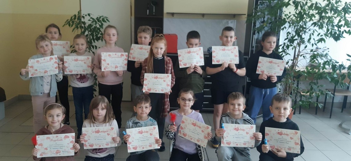 Rozstrzygnięcie konkursu St Valentine’s Card