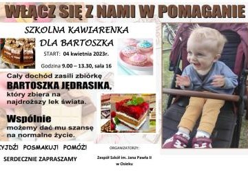 Dla Bartoszka zapraszamy do kawiarenki