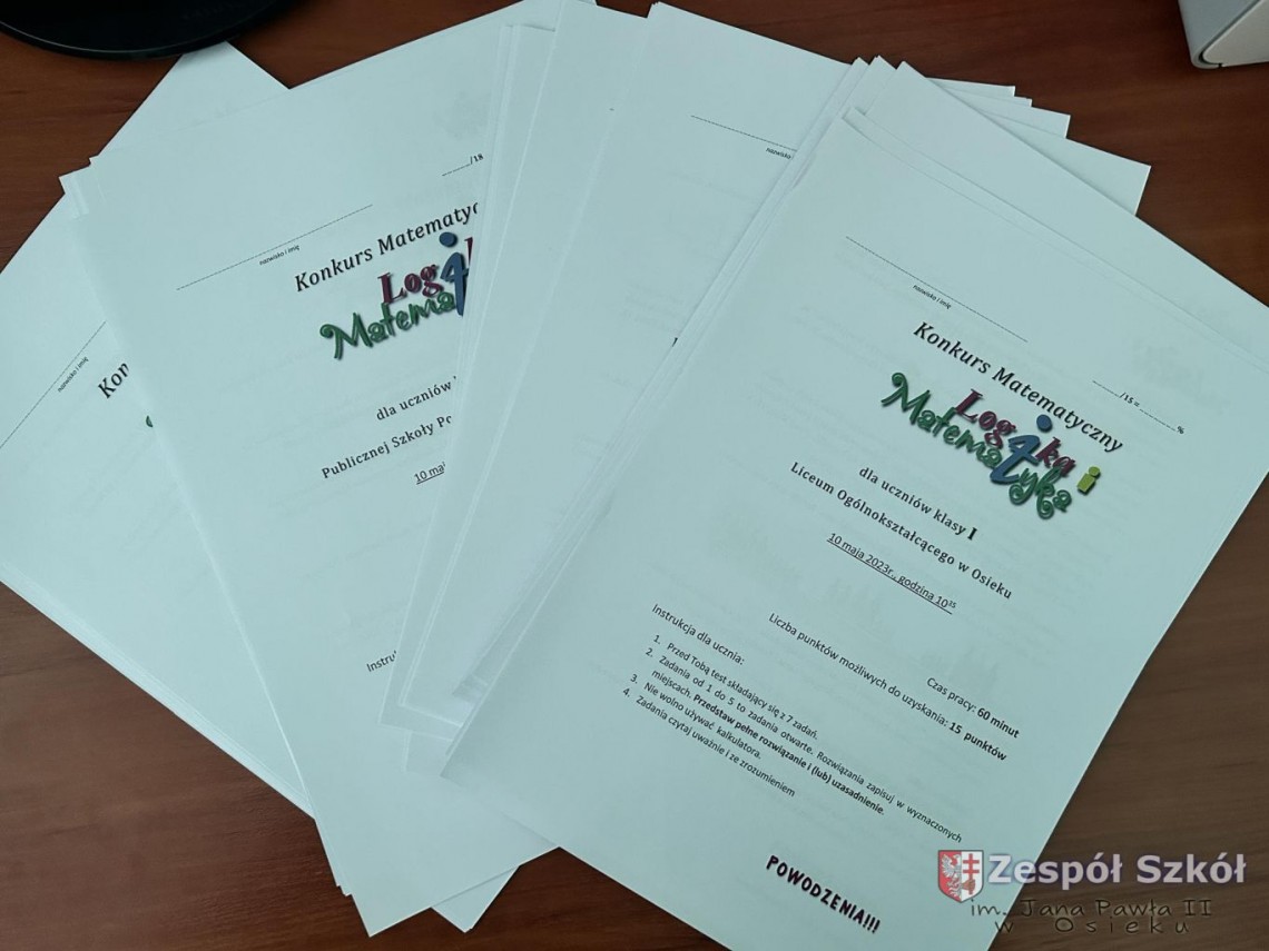 Logika i Matematyka - wyniki