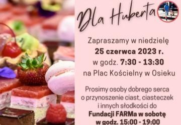 Kiermasz wypieków dla Huberta