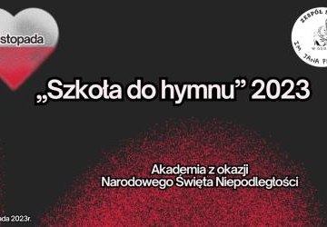 Szkoła do hymnu 2023