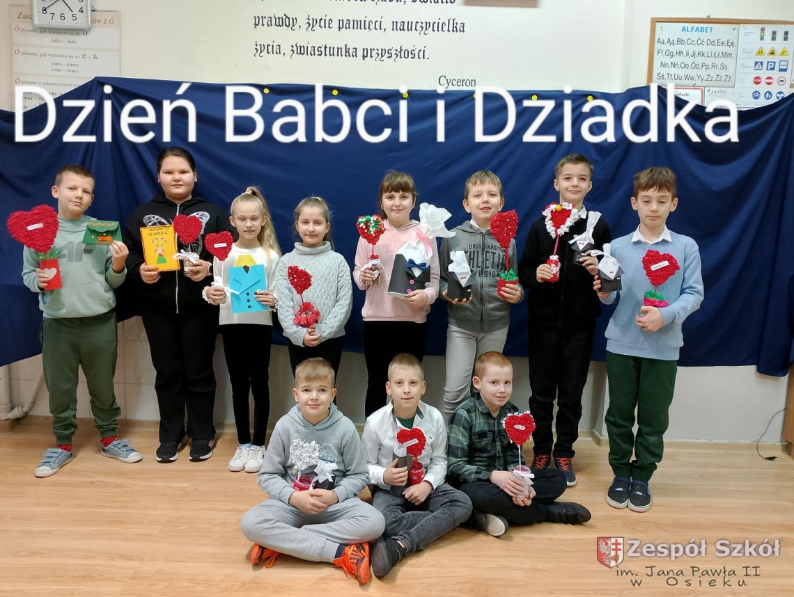 Dzień Babci i Dzień Dziadka w kl.IIIB