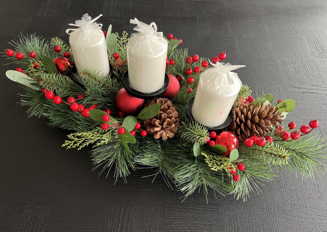 Najładniejszy stroik bożonarodzeniowy