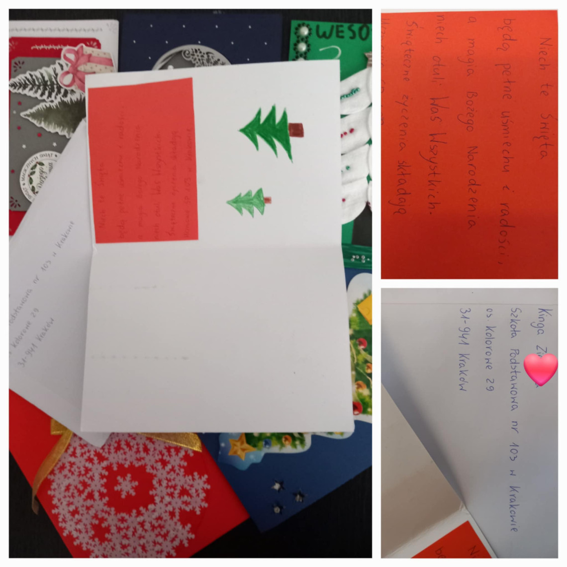 Wymiana kartek świątecznych