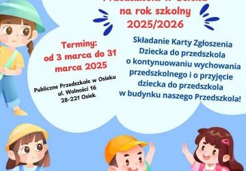 Nabór do przedszkola