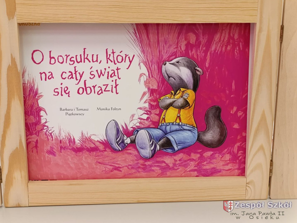 Teatrzyk kamishibai  „O borsuku, który na cały świat się obraził”