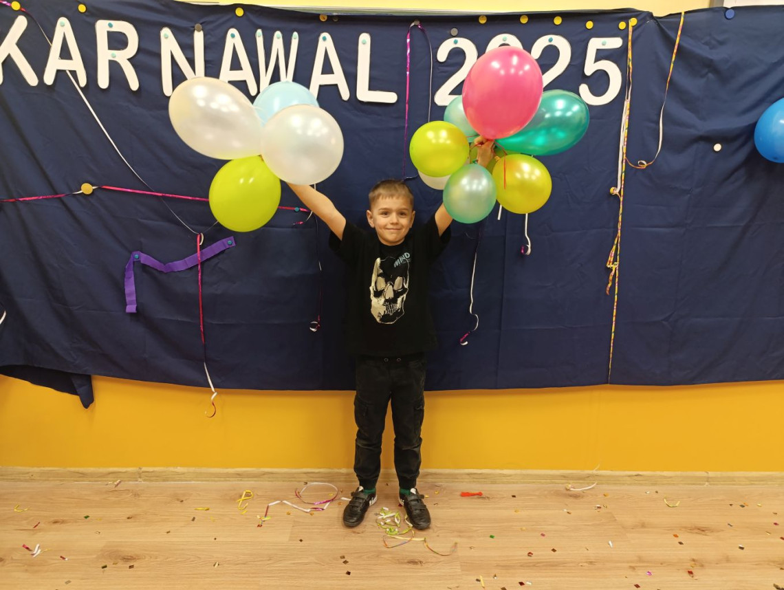 Bal karnawałowy w klasach pierwszych