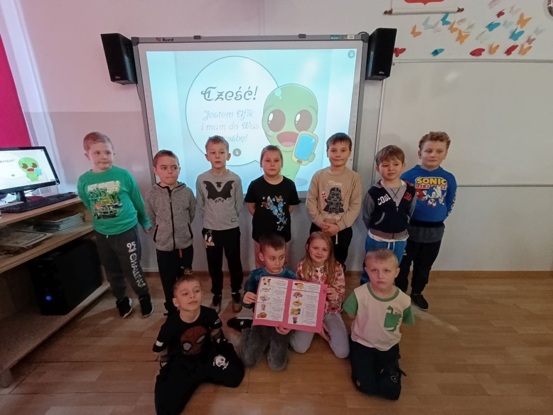 Realizacja projektu „Zdrowo jem, więcej wiem” w klasach pierwszych