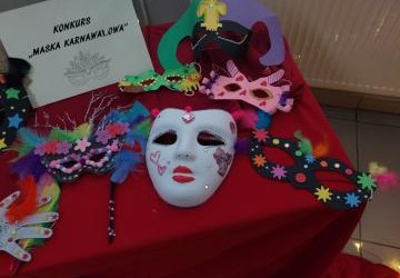 Wyniki świetlicowego konkursu ,,Maska karnawałowa”