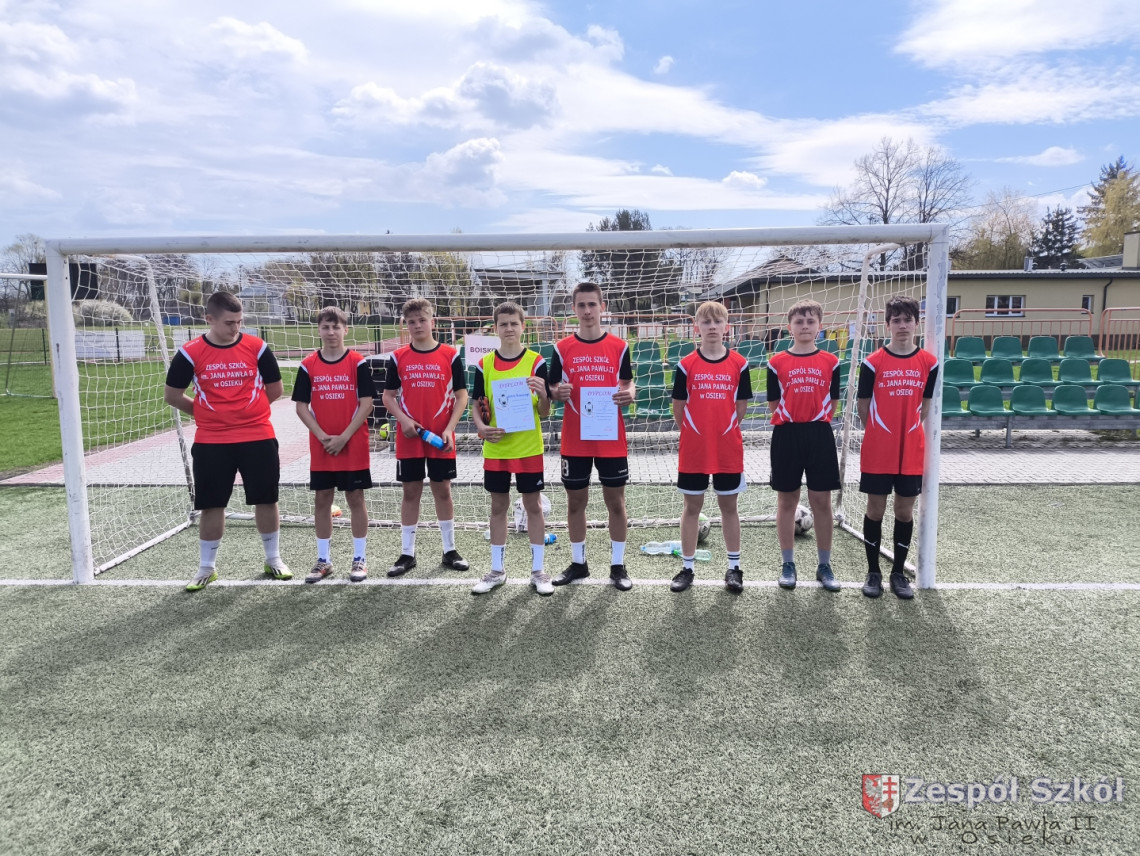 Powiatowe Zawody Młodzieży Szkolnej w Piłce Nożnej Chłopców